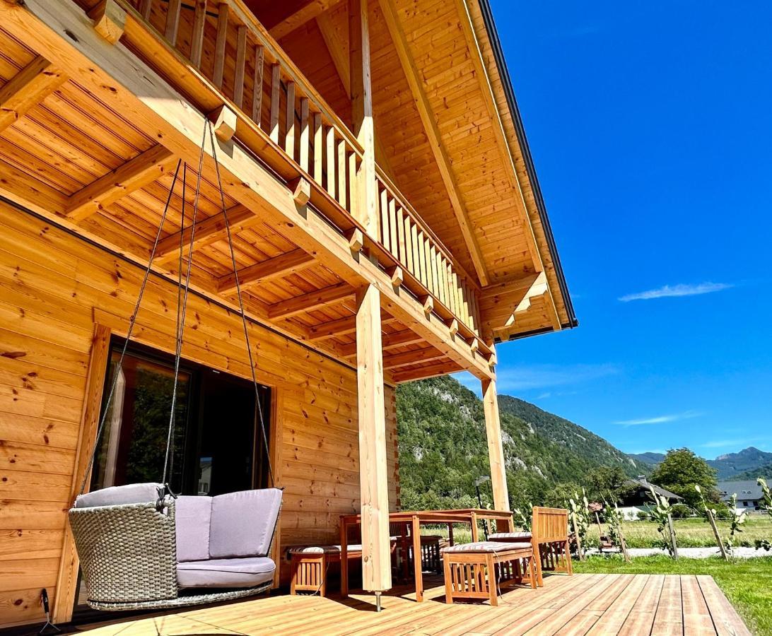 Das Gruenhaus - Dein Chalet In Grünau im Almtal Exterior foto