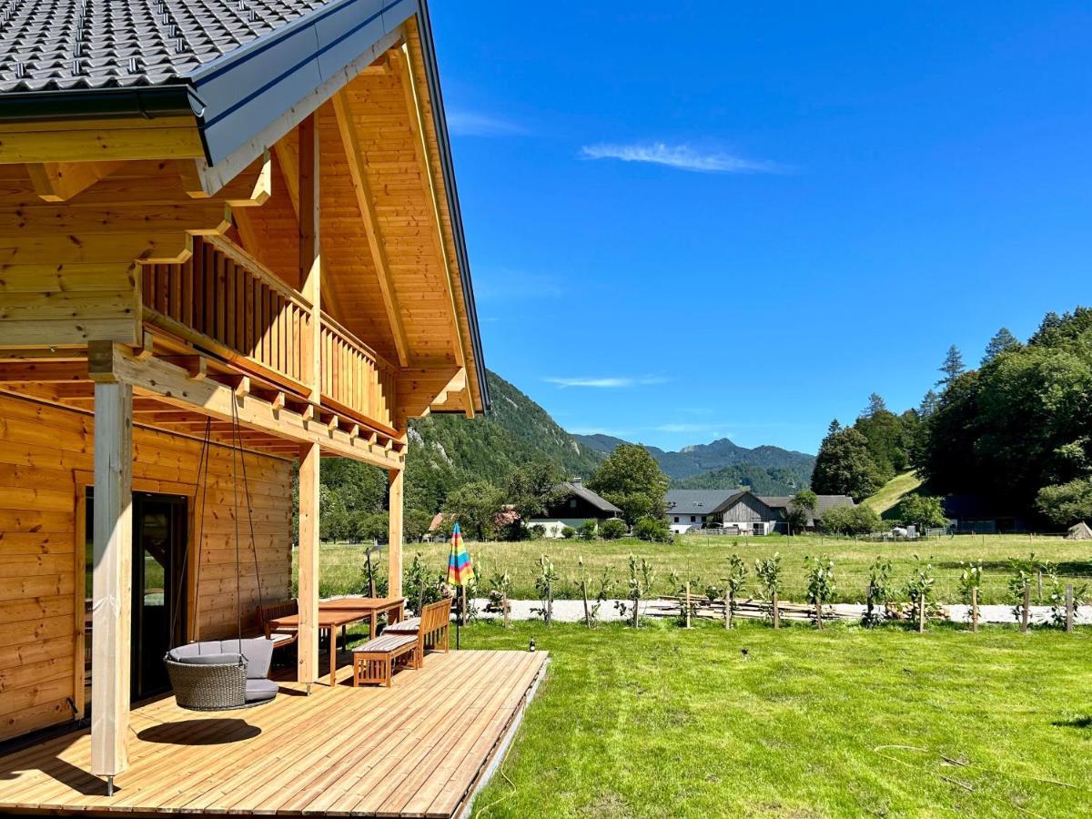 Das Gruenhaus - Dein Chalet In Grünau im Almtal Exterior foto